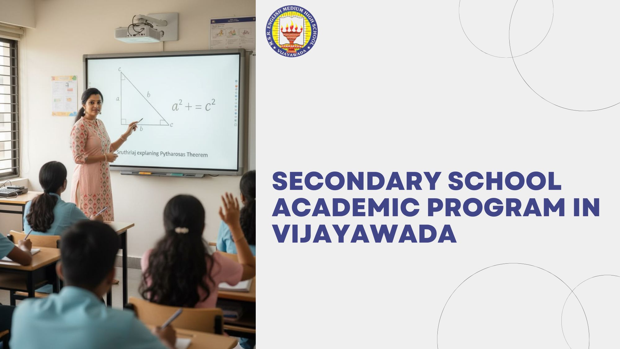 Secondary School academic program In Vijayawada
